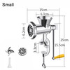 Household Manual Grinder Sausage Machine, Specification: No. 5 Small