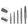 5 In 1 Single Head Long Thread Screw Extractor Six Corner Electric Take-Out Tool