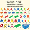 9076 (147 PCS) Children Assembling Building Block Toy Set