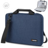 HAWEEL 15.0 inch Briefcase Crossbody Laptop Bag For Macbook, Lenovo Thinkpad, ASUS, HP(Navy Blue)