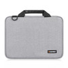 HAWEEL 15.0 inch Briefcase Crossbody Laptop Bag For Macbook, Lenovo Thinkpad, ASUS, HP(Grey)