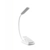 8027-1  9 LEDs Reading Lamp Music Score Clip Light(White)