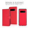 For Samsung Galaxy S10e Cross Texture Detachable Leather Phone Case(Red)