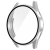 For Huawei Watch GT 3 42mm ENKAY Matte PC Frame + Tempered Glass Protector Case(Silver)