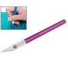 WLXY-9310, WLXY Tool Precision Knife with Replaceable Blade for Mat Carving / Scoring / Trimming, OAL: 145mm, Size: 121mm x 6mm Diameter(Purple)