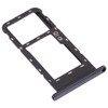 SIM Card Tray + Micro SD Card Tray for ZTE Blade V2020 Smart (Black)