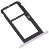 SIM Card Tray + Micro SD Card Tray for ZTE Blade Z Max Z982 (Silver)