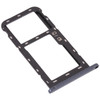 SIM Card Tray + Micro SD Card Tray for ZTE Blade A51 (Black)