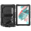 For Samsung Galaxy Tab A8 10.5 2021 X200 / X205 Silicone + PC Tablet Case(Black)