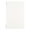 For Samsung Galaxy Tab A8 10.5 2021 X200 / X205 Silk Texture 3-fold Leather Tablet Case(White)