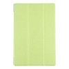 For Samsung Galaxy Tab A8 10.5 2021 X200 / X205 Silk Texture 3-fold Leather Tablet Case(Green)