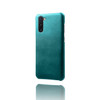 For Samsung Galaxy Note10 Calf Texture  PC + PU Phone Case(Green)