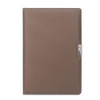 2 PCS PU Business Notebook Mounted Sewing Thread Notebook, Specification: A5(Brown)