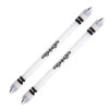 2 PCS Visual Spinning Pen Drop Resistant No Refill Rotary Pen Special(A7 Black)