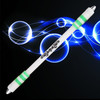 2 PCS Visual Spinning Pen Drop Resistant No Refill Rotary Pen Special(A5 Green)
