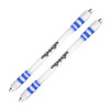 2 PCS Visual Spinning Pen Drop Resistant No Refill Rotary Pen Special(A5 Blue)