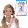 Physical Force Shaping Curly Hair Heatless Hair Curler Hair Band(Light Blue )