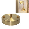 10cm  Chandelier Wall Lamp Full Copper Ceiling Plate Base Lighting Accessories