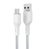 IVON CA85 Type-C / USB-C Super Fast Charging Data Cable, Length: 1m (White)