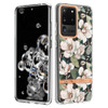 For Samsung Galaxy S20 Ultra Flowers and Plants Series IMD TPU Phone Case(Green Gardenia)