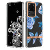 For Samsung Galaxy S20 Ultra Flowers and Plants Series IMD TPU Phone Case(Orchid Peony)