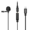 BOYA BY-M2 8 Pin Interface Omnidirectional Lavalier Microphone(Black)