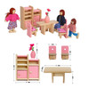 Pretend Play Mini Simulation Children Small Furniture Doll House Toy(Restaurant )