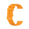 For Ticwatch Pro 3 Checkered Silicone Strap(Yellow)