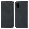 For ZTE Blade A31 Retro Skin Feel Magnetic Horizontal Flip Leather Phone Case(Black)