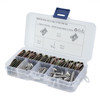 A2753 50 in 1 U-shape Nut Kit Spire Clips No.12 Zinc Speed Fasteners Lug Nuts with Screws