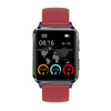 S6 1.70 inch TFT Screen Smart Watch with TPU Strap Support Air Pump Blood Pressure Monitoring(Red)
