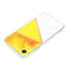 Stitching Marble TPU Phone Case For iPhone XR(Yellow)
