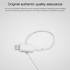 Original vivo X7-X9 Micro USB Twin-engine Fast Charging Data Cable, Length: 1m (White)