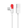 Original vivo iQOO 5A Type-C / USB-C Capsule Charging Data Cable, Length: 1m (White)