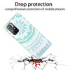 For Xiaomi Redmi Note 11 Pro / 11 Pro+ Gradient Lace Transparent TPU Phone Case(Green White)