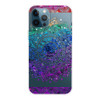 Gradient Lace Transparent TPU Phone Case For iPhone 11 Pro(Green Blue Purple)