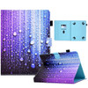 For 10 inch Tablet Electric Pressed TPU Leather Tablet Case(Water Droplets)