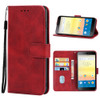 For Sky Device Elite P55 Leather Phone Case(Red)