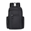 Men Business Laptop Back Shoulders Bag Waterproof Wear Backpack(Style 1 Black.)