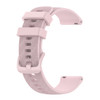For Honor Magic Watch2 42mm 20mm Carbon Fiber Striped Silicone Strap(Pink)