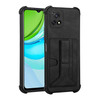 For vivo Y72 5G Indian Version/Y52s 5G Dream Holder Card Bag Shockproof Phone Case(Black)