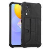 For vivo Y51 2020/Y31 2021/Y51s Foreign Version/Y51a Dream Holder Card Bag Shockproof Phone Case(Black)