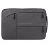 Universal Multiple Pockets Wearable Oxford Cloth Soft Portable Simple Business Laptop Tablet Bag, For 12 inch and Below Macbook, Samsung, Lenovo, Sony, DELL Alienware, CHUWI, ASUS, HP (Grey)