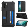 For Xiaomi Redmi K40 / Mi 11i / Poco F3 Dream Holder Card Bag Shockproof Phone Case(Black)