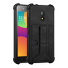 For Itel A16 Dream Holder Card Bag Shockproof Phone Case(Black)