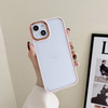 3 in 1 Electroplated Acrylic Phone Case For iPhone 11 Pro(Pink)