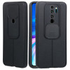 For Xiaomi Redmi Note 8 Pro Litchi Texture Sliding Camshield TPU Protective Phone Case(Black)