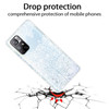 For Xiaomi Redmi Note 11 Gradient Lace Transparent TPU Phone Case(White)