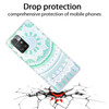 For Xiaomi Redmi 10 Gradient Lace Transparent TPU Phone Case(Green White)