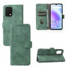 For UMIDIGI A11S Skin Feel Magnetic Buckle Leather Phone Case(Green)